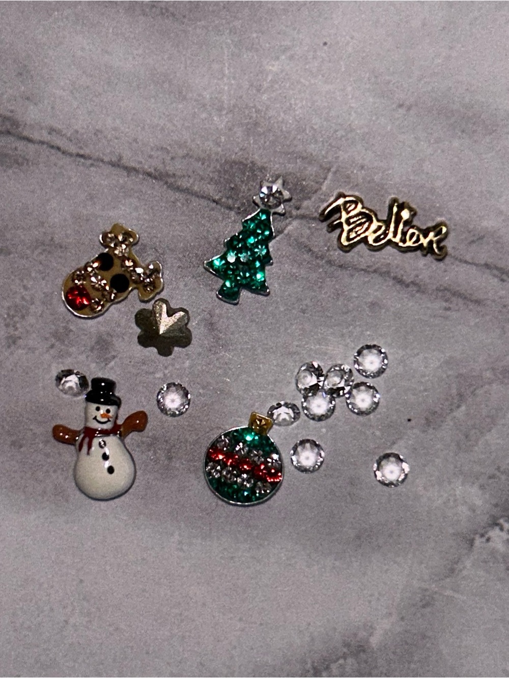 Origami Owl Christmas holiday charms